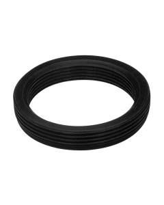 RMS female to C-mount male thread adapter, flangeless, black