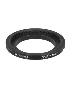 SM2 female thread to Nikon F camera mount adapter