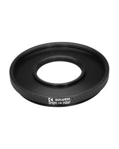 SM2 male to M26x0.75 (36tpi) female thread adapter (SM2 to 26mm step-down ring)