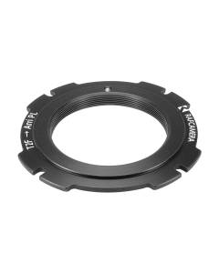 T2 female thread to Arri PL camera mount adapter, black