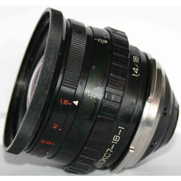 Fast Ekran 18mm lens 35OKS7-18-1 (f/1.4, T/1.6)
