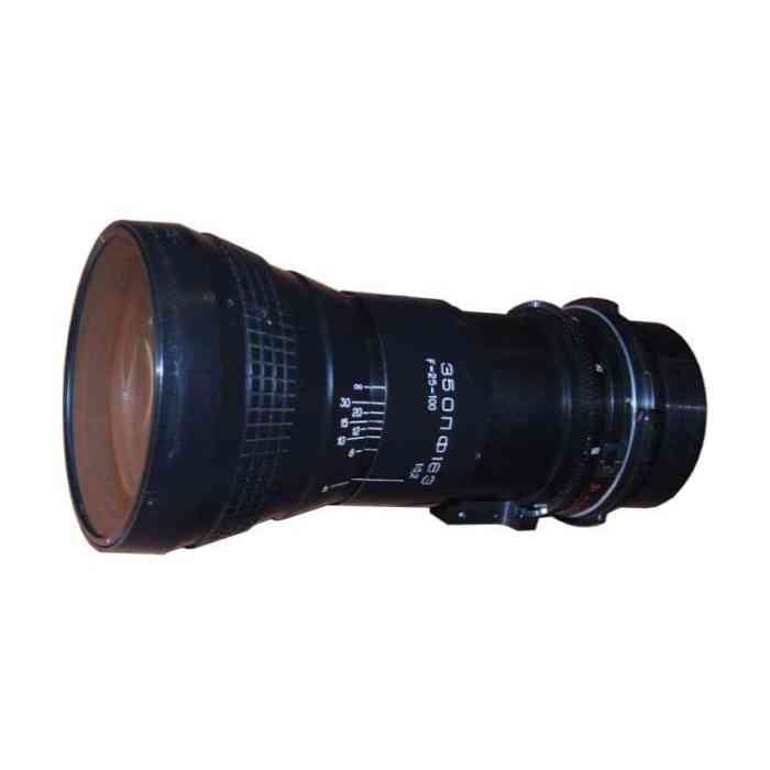 35OPF16E zoom lens (25-100mm, f/3.2) with electric drive