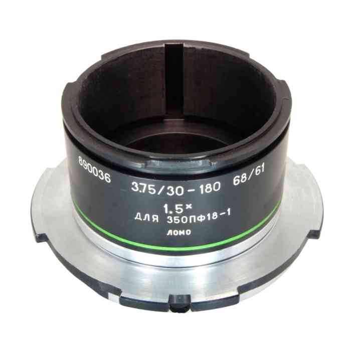 LOMO 1.5x teleconverter for 35OPF18-1 zoom lens, OCT-19 mount