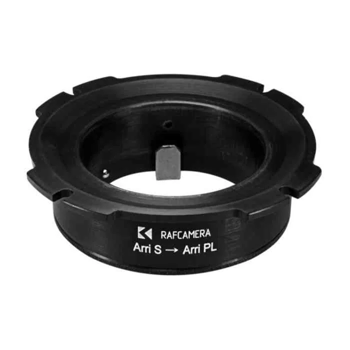 Arri Standard (Arri-S) lens to Arri PL camera mount adapter