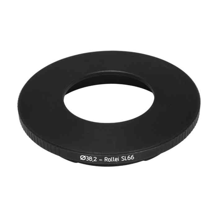 38.2mm to Rolleiflex SL66 mount adapter for Compound Dagor shutters