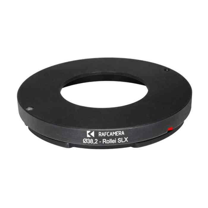 38.2mm to Rolleiflex SLX mount adapter for Compound Dagor shutters
