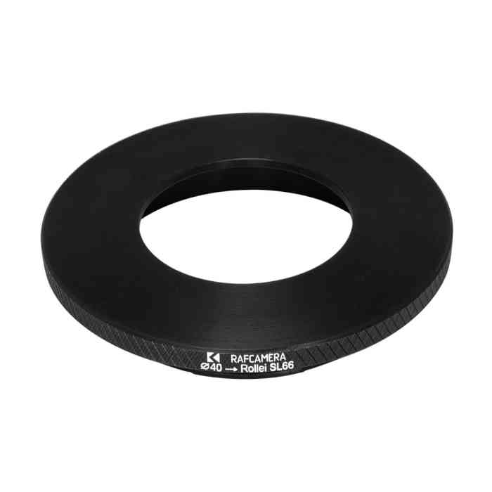 40mm to Rolleiflex SL66 mount adapter for shutters