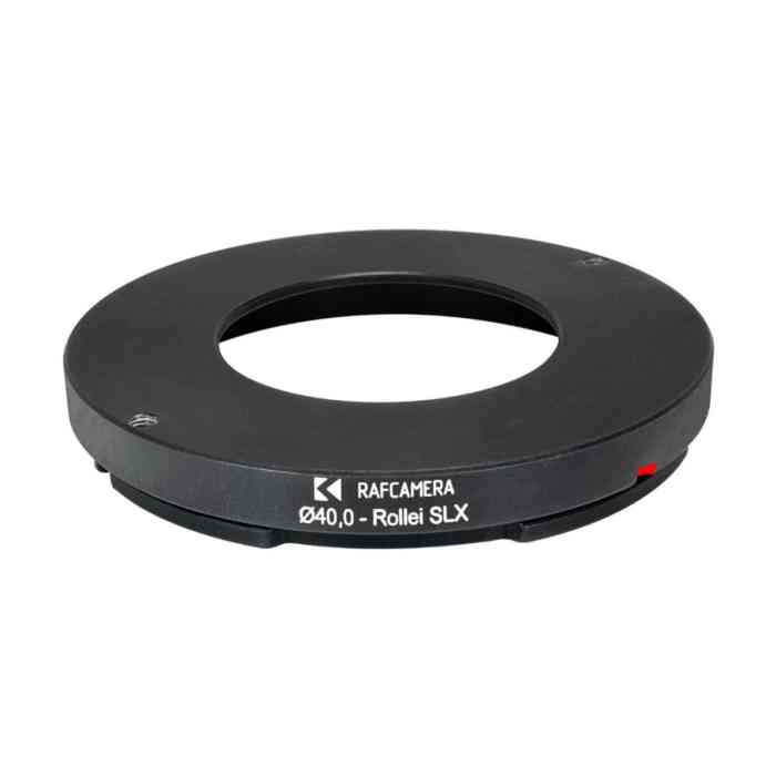 40mm to Rolleiflex SLX mount adapter for shutters