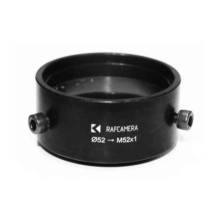 52mm clamp to M52x1 male thread adapter for Canon projection lens