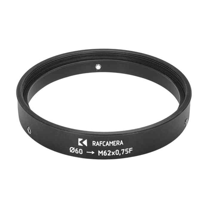 60mm Clamp to use M62x0.75 (62mm) filters on KOWA 16-D