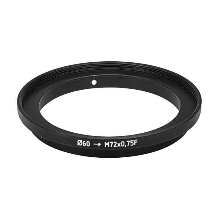 60mm Clamp to use M72x0.75 (72mm) filters on KOWA 16-D