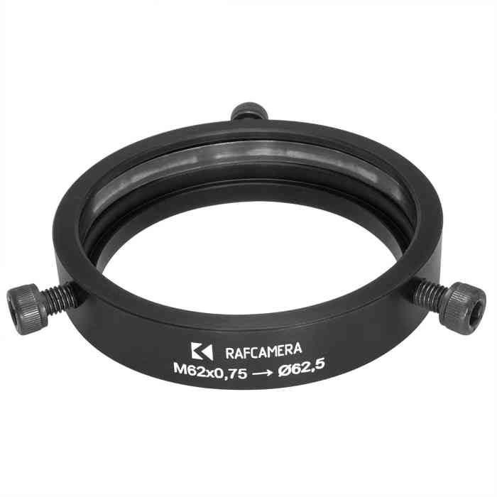 62.5mm clamp to M62x0.75 thread adapter (LOMO projection lenses on helicoids)