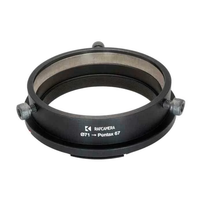 71mm clamp to Pentax 67 camera mount adapter for Schneider Cinelux, short