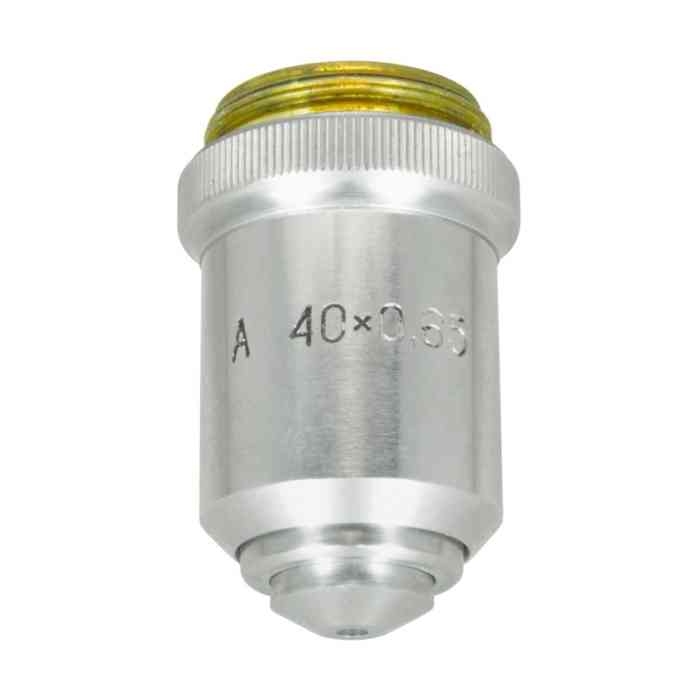 OEM Microscope Objective - Achromat 40x0.65, Spring