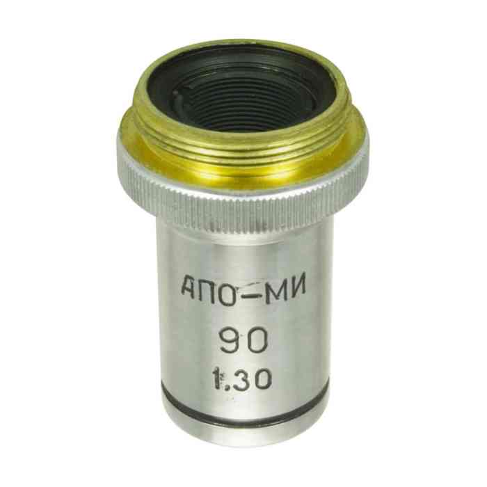 LOMO Microscope Objective - APO 90x1.30, Oil