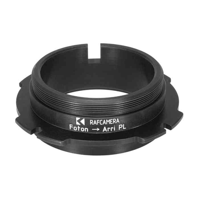 Arri PL adapter (interchangeable mount) for Foton zoom lens