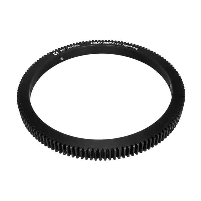 Follow Focus Gear (92-105.6-9mm) for LOMO 35OPF18-1 zoom lens (APERTURE ring)