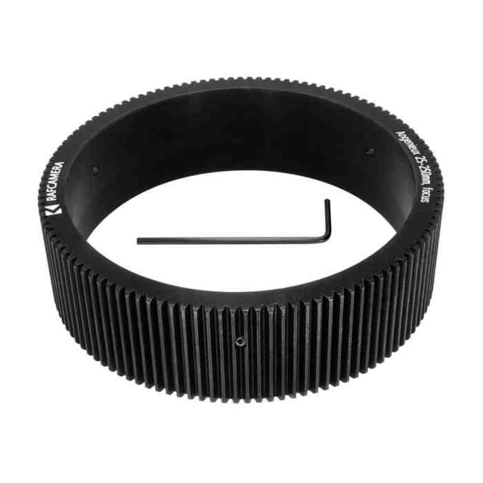 Follow Focus Gear (80.5-94-27mm) for Angenieux 25-250mm zoom lens (FOCUS ring)