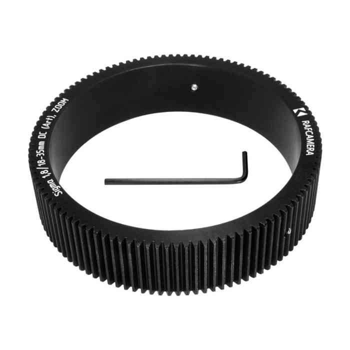 Follow Focus Gear (75-88-21mm) for Sigma 1.8/18-35mm DC (Art) lens (ZOOM ring)