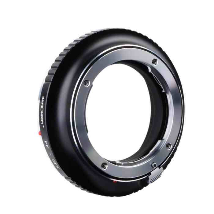 Pentax K Lenses to Fuji GFX Mount Camera Adapter