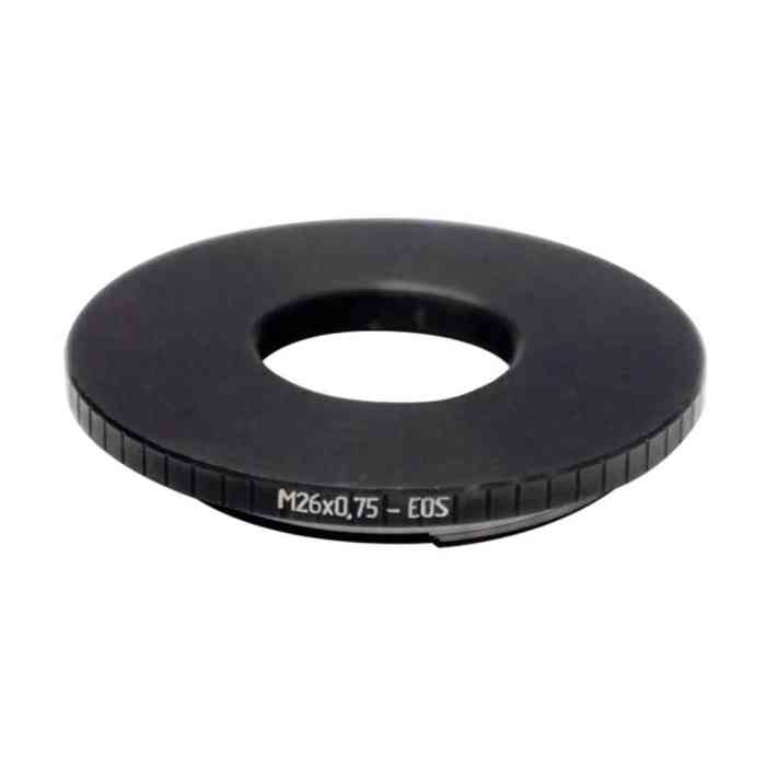 M26x0.75 thread to Canon EOS mount adapter
