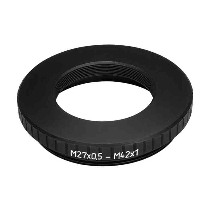 M27x0.5 female to M42x1 male thread adapter