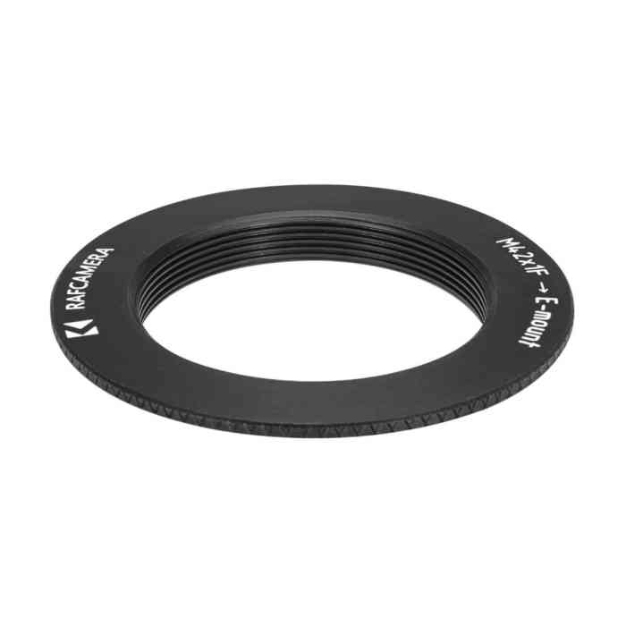 M42x1 thread to Sony E-mount camera adapter for helicoids