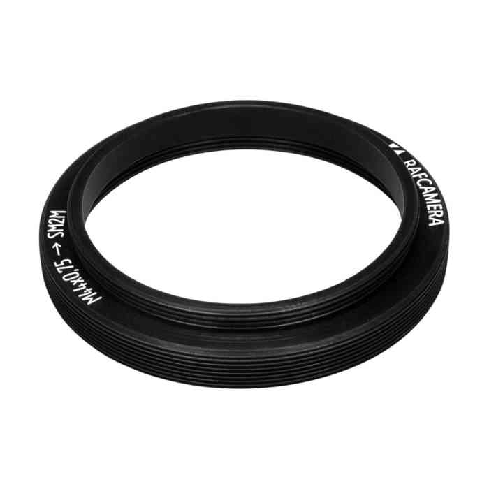 SM2 male to M44x0.75 male thread adapter for Leitz ELPRO VIb lens