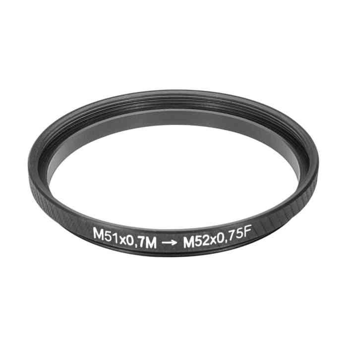 M51x0.7 to M52x0.75 Step-Up Ring for Angenieux 28mm Type M2 lens
