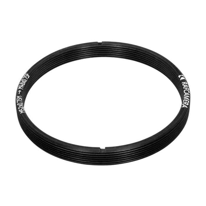 M52x0.75 male to M48x0.75 female adapter (52mm to 48mm step-down ring), 6mm