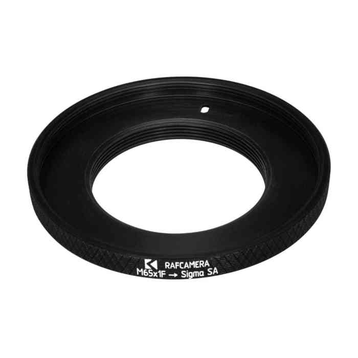M65x1 female thread to Sigma SA-IB camera mount adapter for helicoids