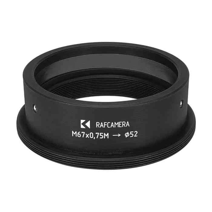 52mm clamp to M67x0.75 male thread adapter for Kowa Anamorphic 16-H...