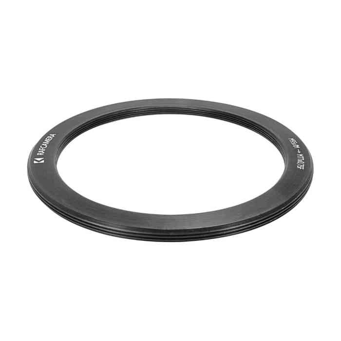 M95x1 male to M77x0.75 female adapter (95mm to 77mm step-down ring)