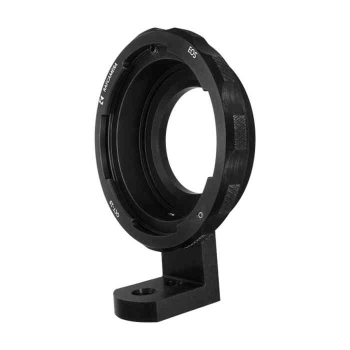 OCT-19 lens to Canon EOS camera mount adapter