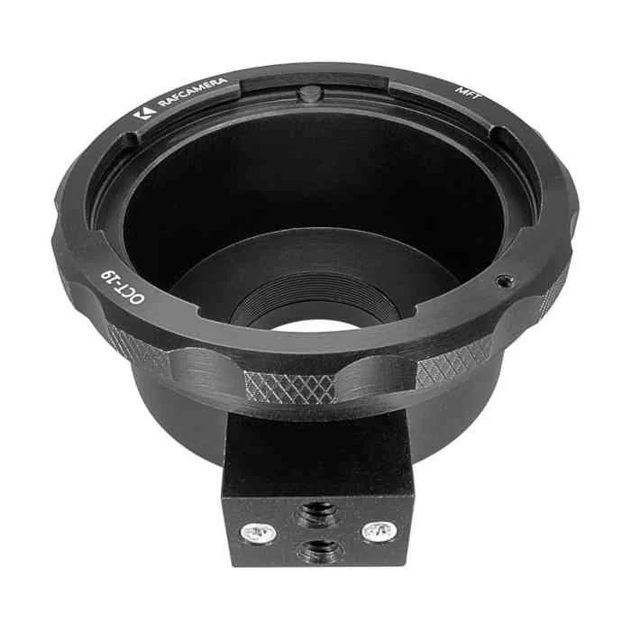 OCT-19 lens to MFT (micro 4/3) camera mount adapter