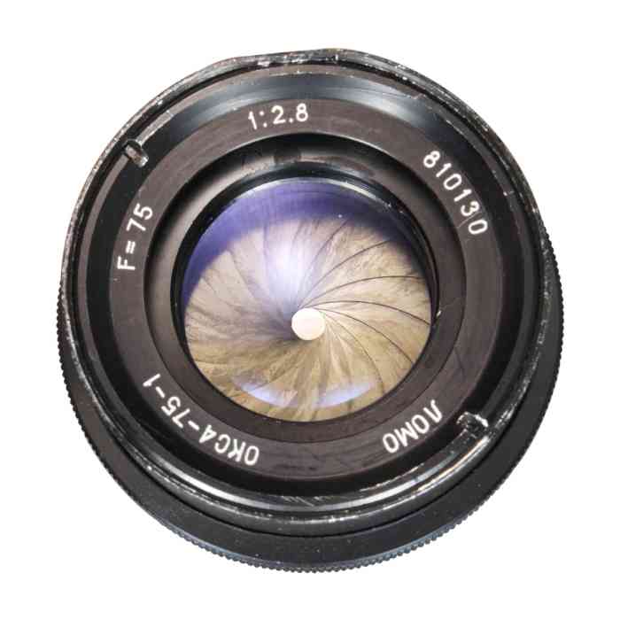 Optical Block of LOMO 2.8/75mm lens OKC4-75-1, #810130