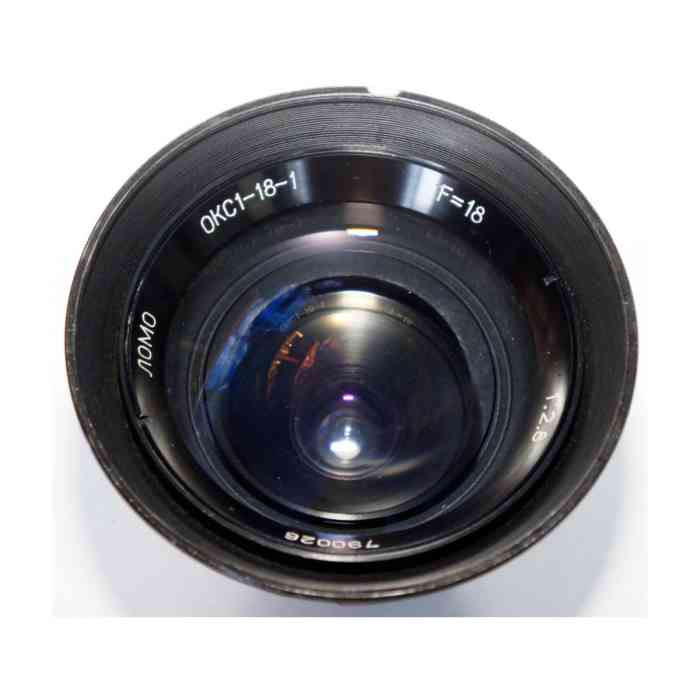LOMO 2.8/18mm lens OKS1-18-1 for Konvas (OCT-19 mount), #790026