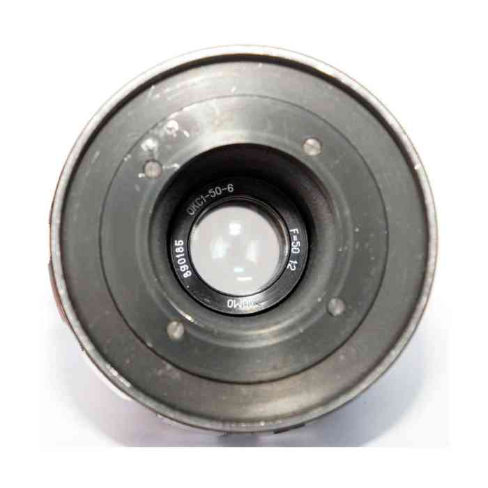 LOMO OKS1-50-6 2/50mm lens in Konvas OCT-19 mount, #890185