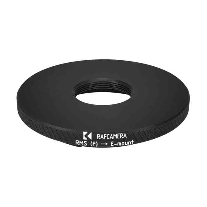 RMS female thread to Sony E-mount camera mount adapter