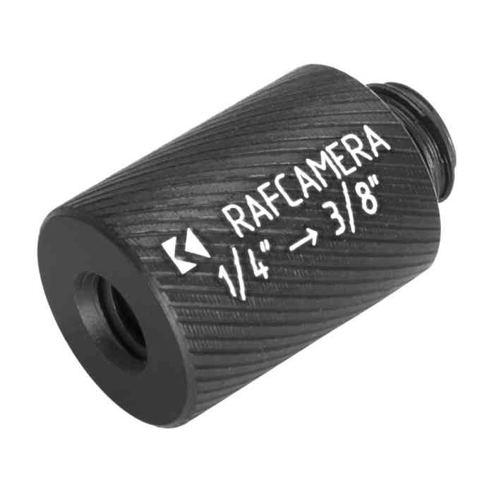 20mm extender (foot) for tripod thread (1/4" female to 3/8" male thread)