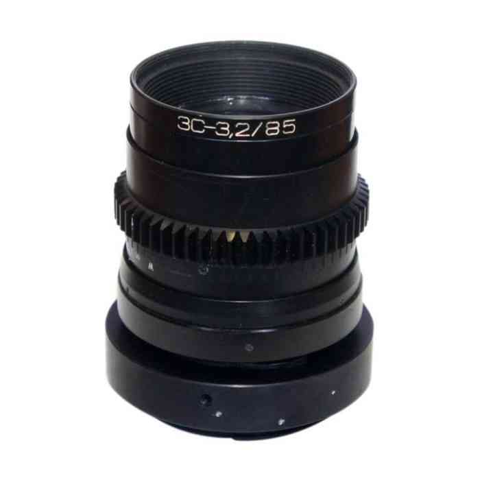 4.5/85mm lens for Russian spy camera Zasada