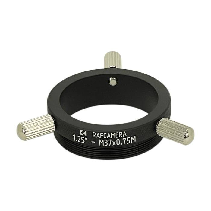 1.25" clamp to M37x0.75 male thread adapter