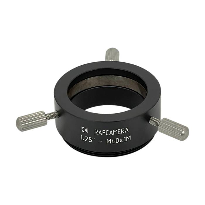 1.25" eyepiece holder to M40x1 male thread adapter