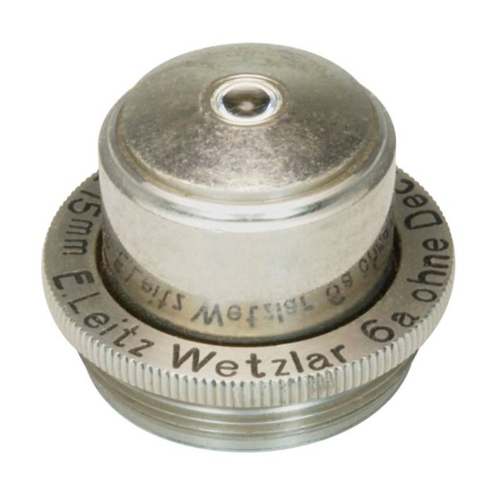 Leitz Microscope Objective - 6a ohne Deckglas Tubusl.215mm