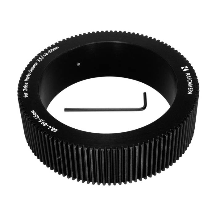 Follow Focus Gear (68.4-89.6-25mm) for Zeiss Vario-Sonnar 3.5/40-80mm zoom lens
