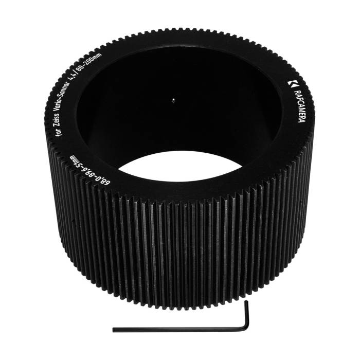 Follow Focus Gear (68.0-89.6-51mm) for Zeiss Vario-Sonnar 80-200mm zoom lens