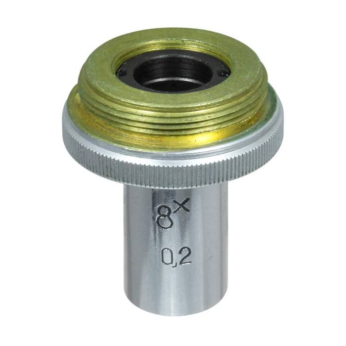 LOMO Microscope Objective - Achromat 8x0.20