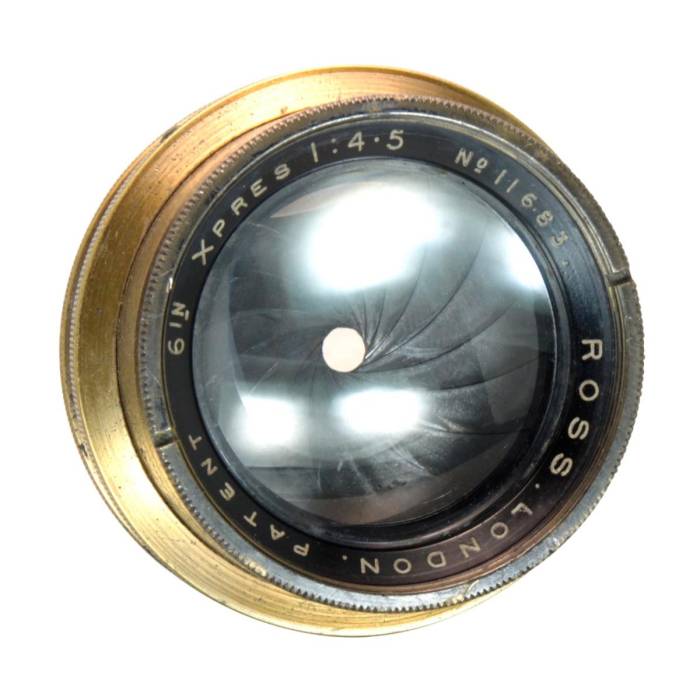 Ross XPRES f/4.5 6 inch (152mm) large format lens, #11683
