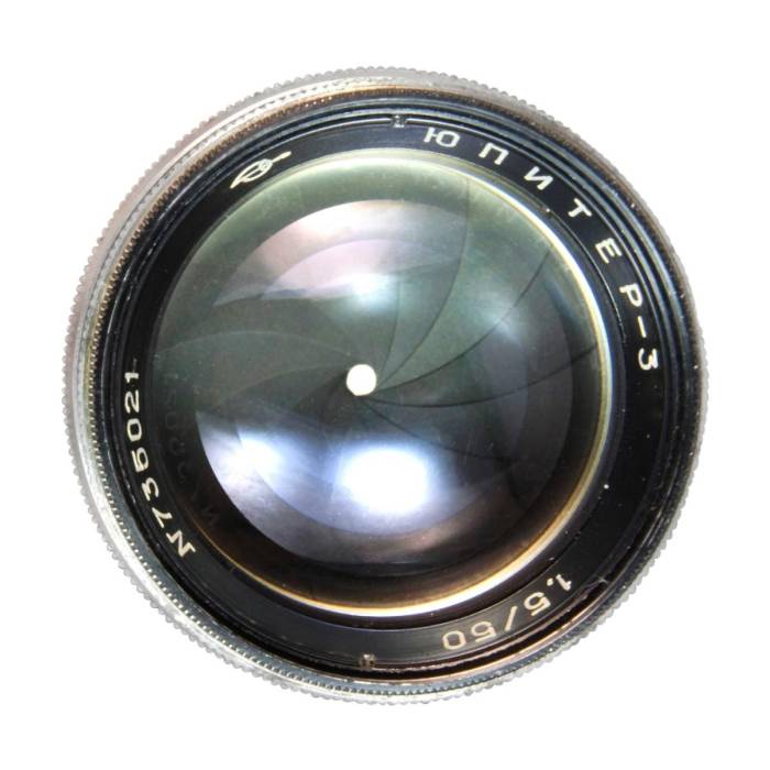Russian Jupiter-3 lens f/1.5 F=50mm in rangefinder M39x1 (LTM) mount