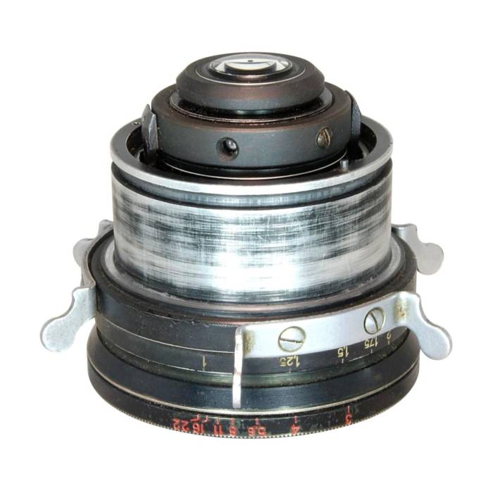LOMO (KMZ) PO61 lens 2.5/28mm, T/3, OCT-18 mount for turret Konvas